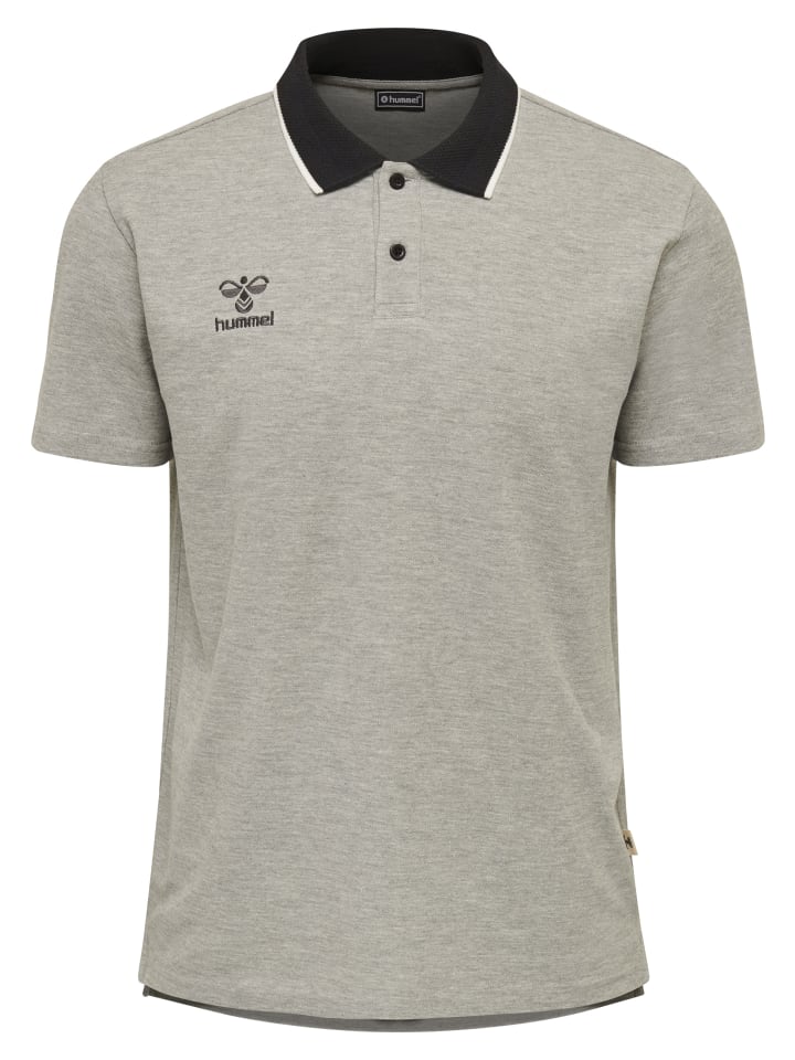 Polo Hmlmove Herren in GREY MELANGE