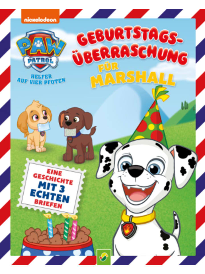 Buch - PAW Patrol Briefe-Geschichtenbuch: Geburtstagsüberraschung für