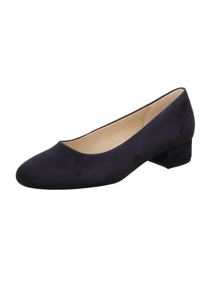 Pump in blau