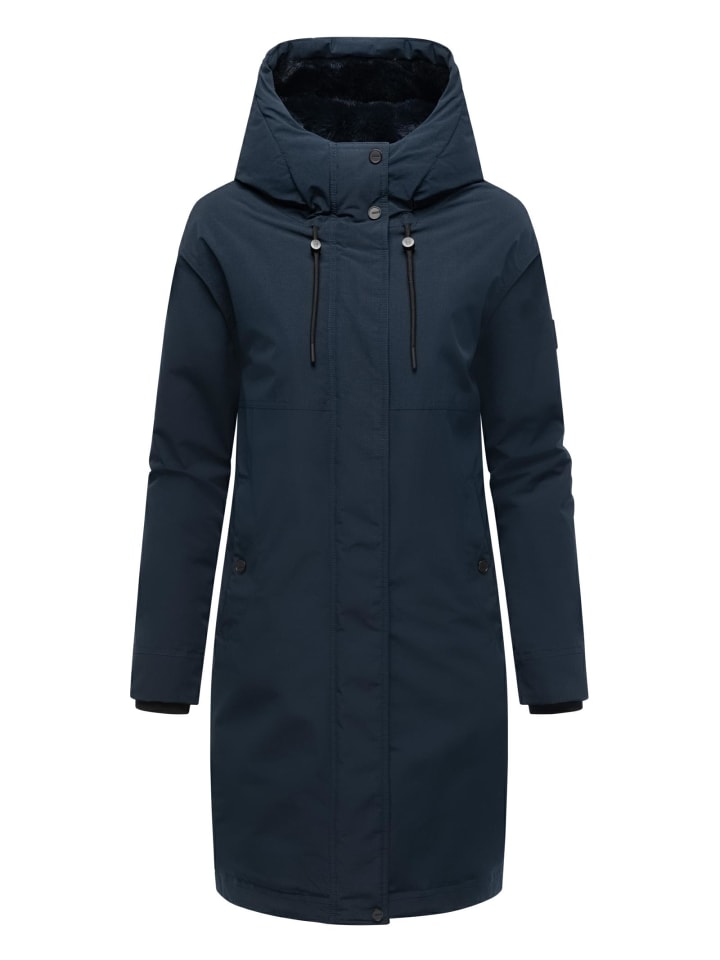 Wintermantel Hageltanz 14 in Navy