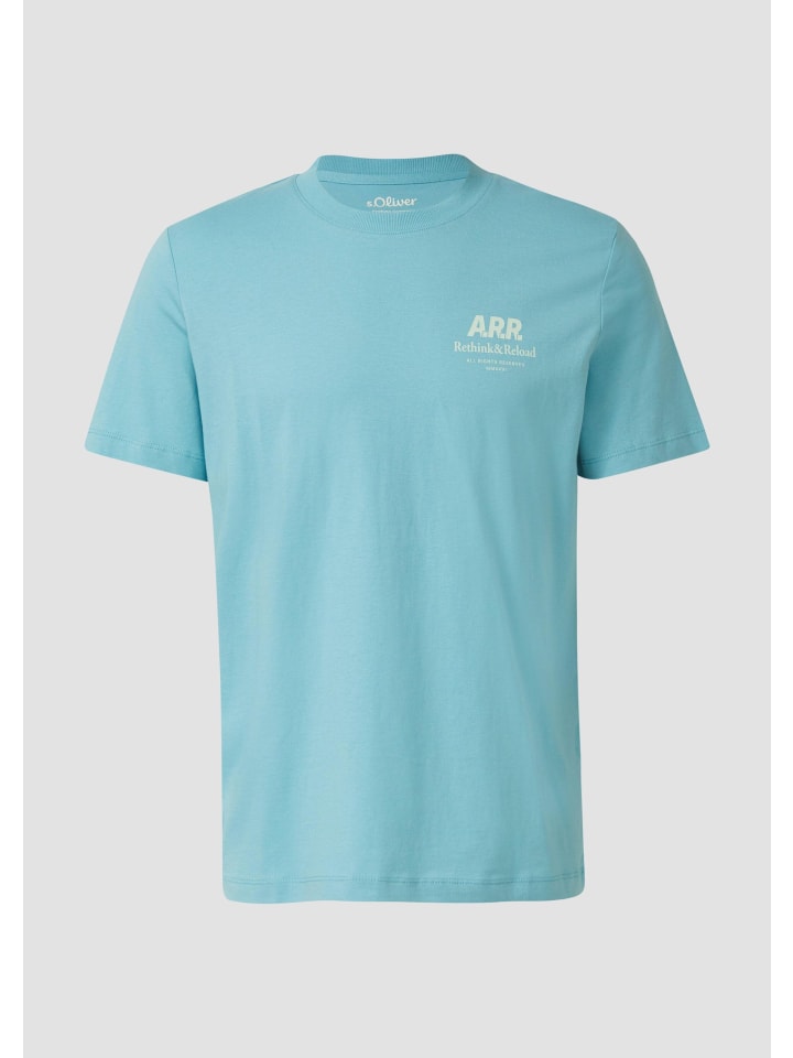 T-Shirt in 66D2_türkis