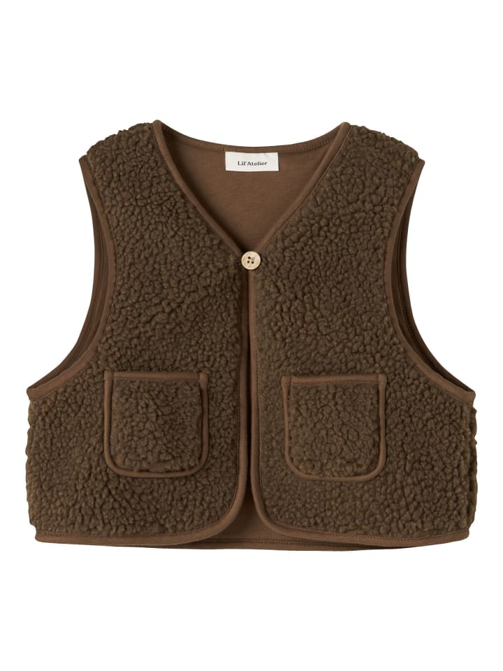 Gilet in Teak1