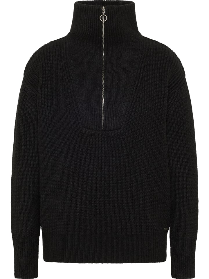 Damen Strickpullover in Schwarz