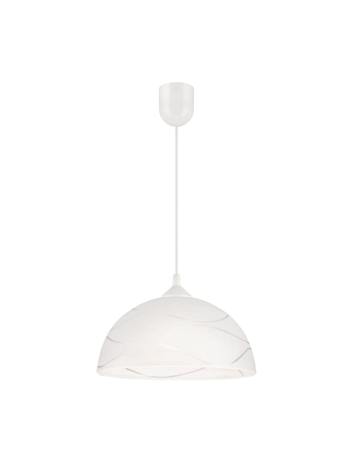 Pendelleuchte Ø 30 x (T)60 cm in Weiß
