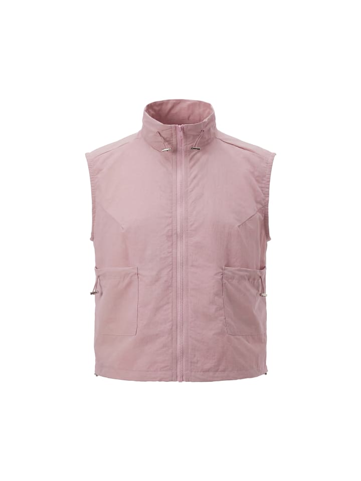 Women Vest in Vintage Rose