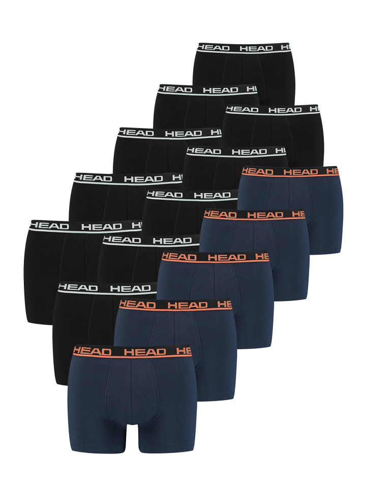 Boxershorts 15 er Pack Boxer in Schwarz - Blau