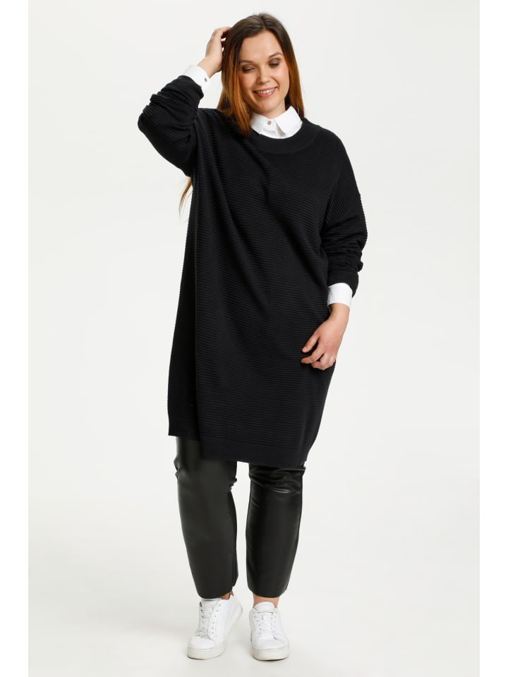 Strickpullover KCbell Loose fit in Black Deep