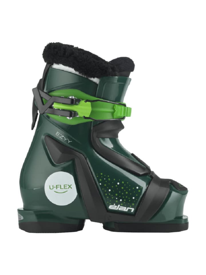Skistiefel Alpin in grün
