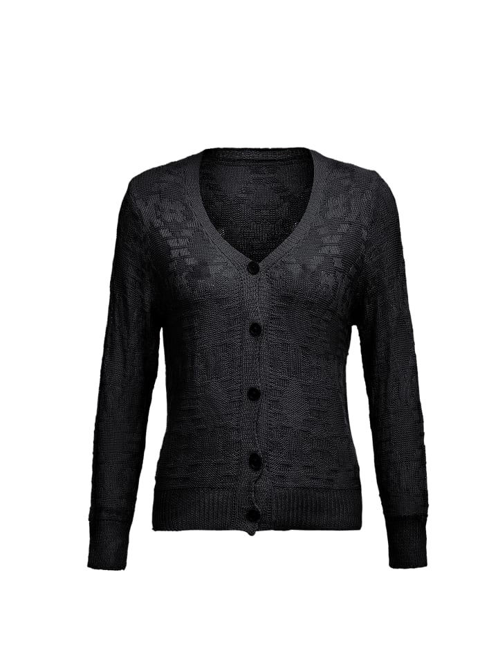 Damen Strickjacke in Schwarz