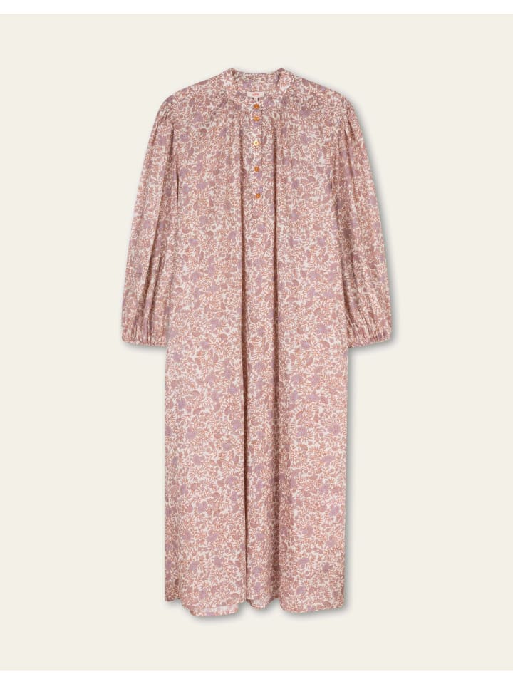 Dragon Fruit Long Kleid in Lila