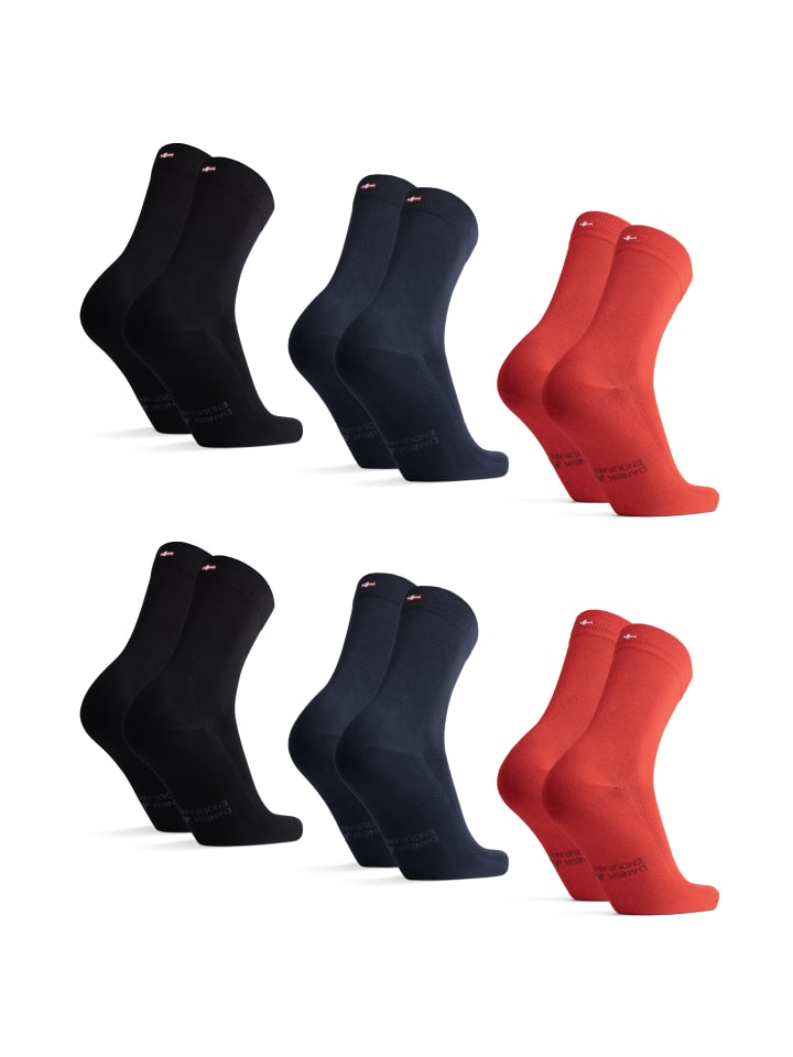 DANISH ENDURANCE Socken Bamboo Business in red/black/navy gnstig kaufen |  limango