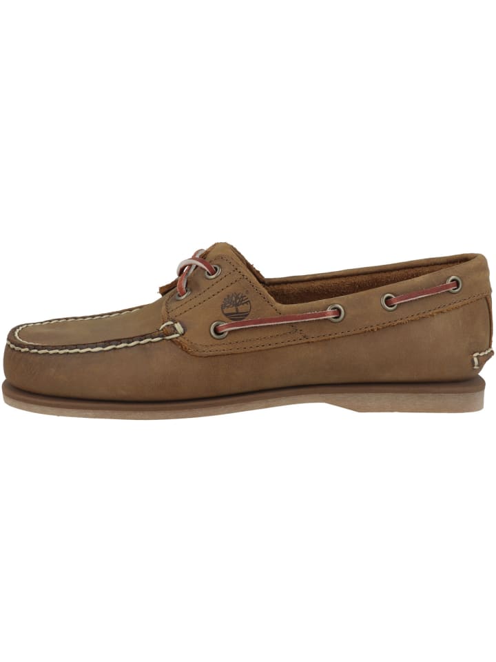 Slipper Classic Boat Shoe in braun