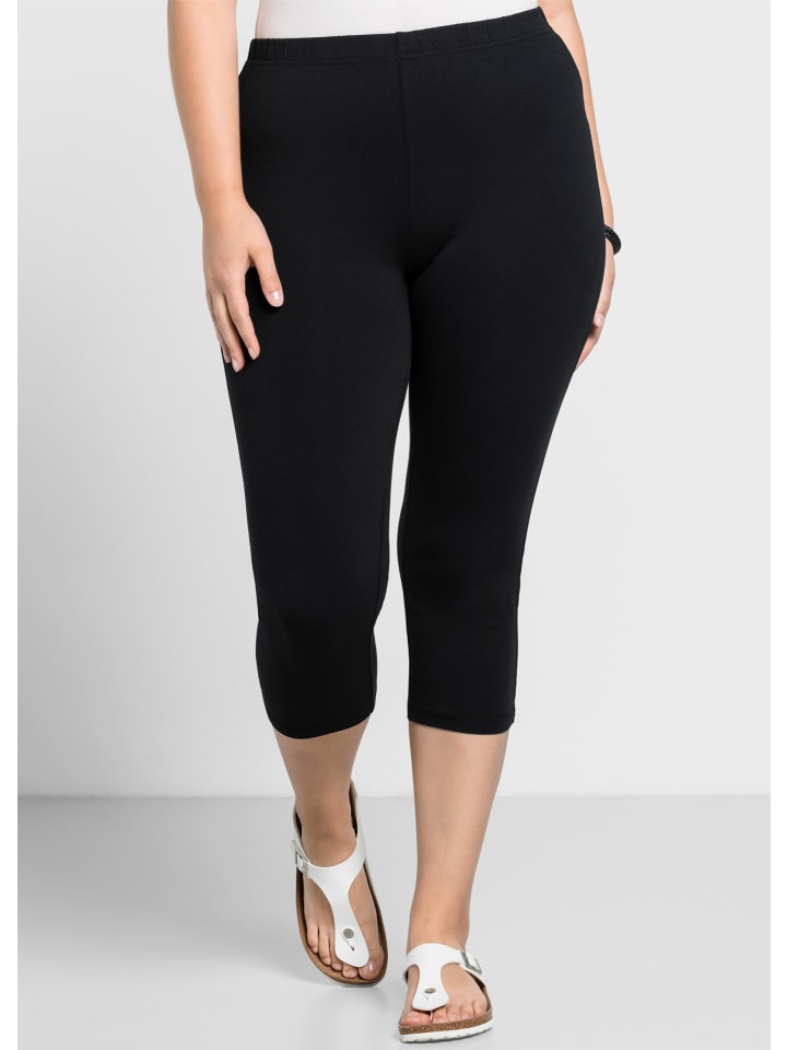 Leggings in schwarz