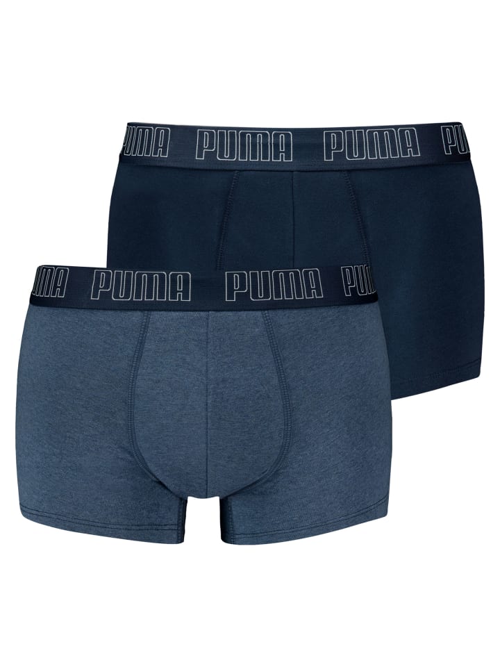 2er Pack Basic Trunks in Blau