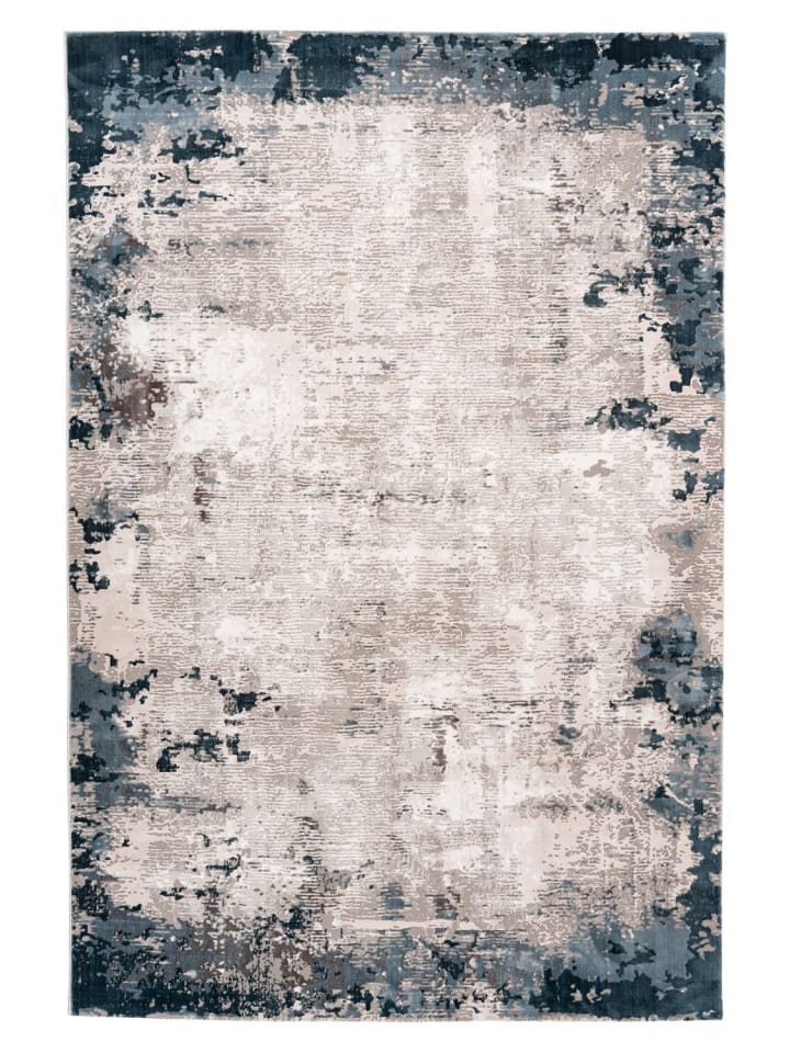 Kurzflor Teppich Omar 922 in Blau