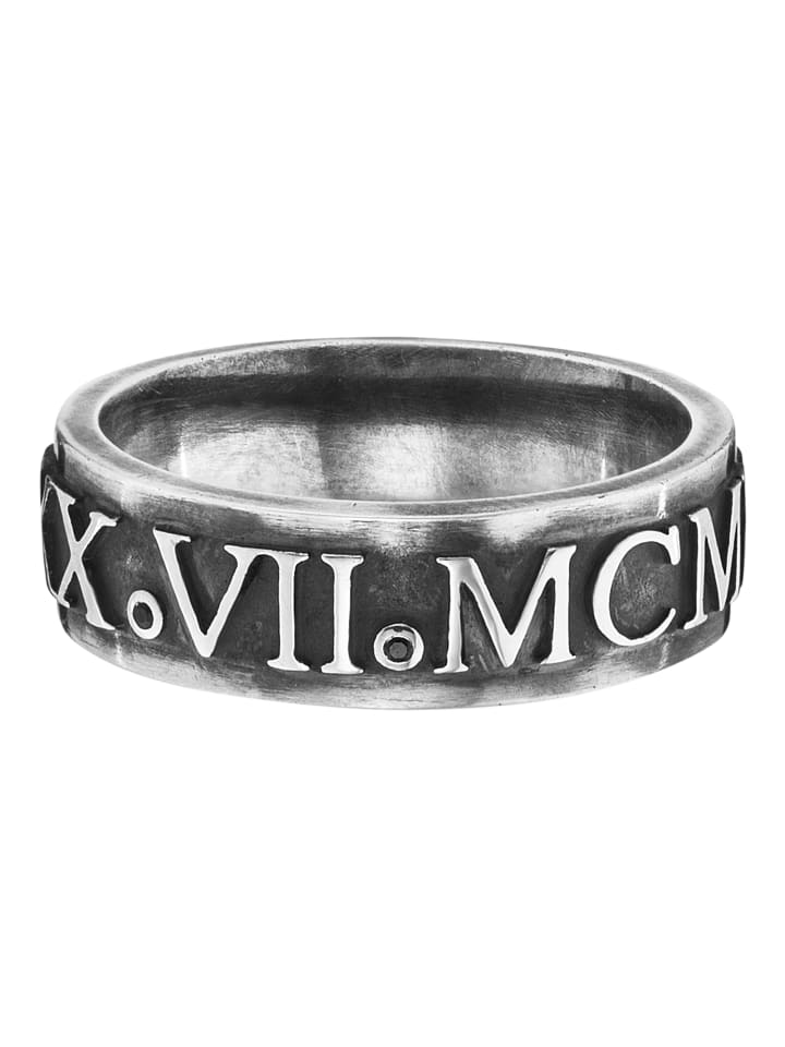 925/- Sterling Silber in Silbergrau
