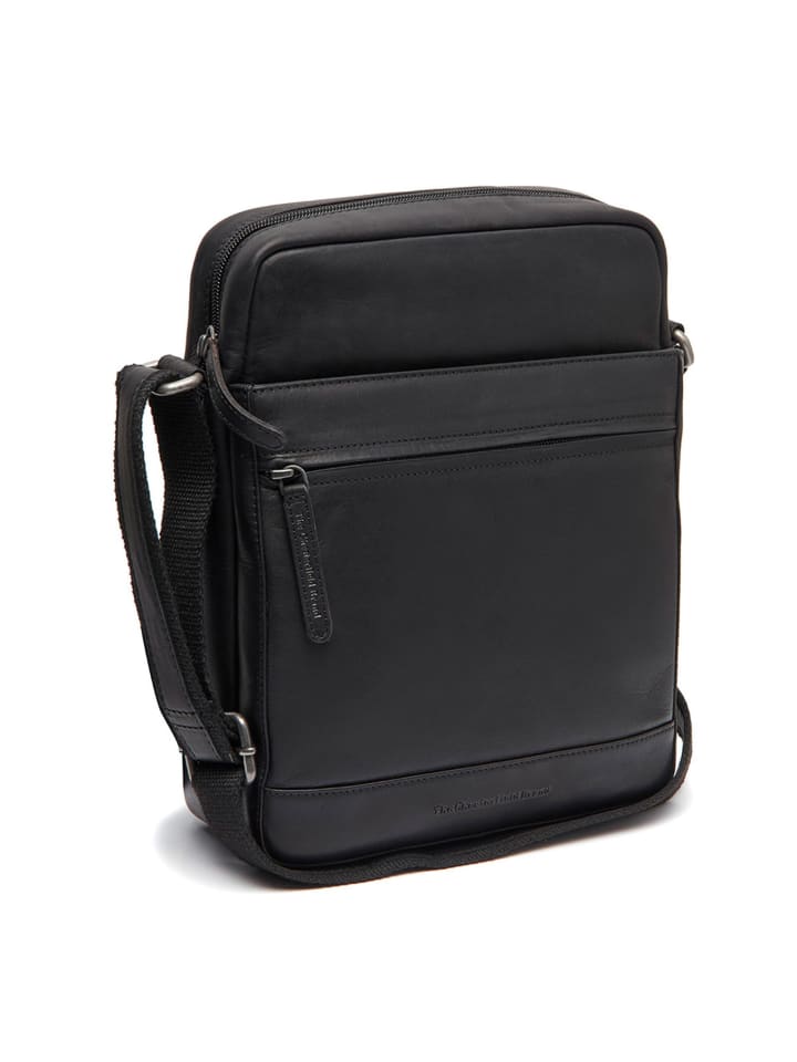 Anzora Umhängetasche Leder 27 cm black