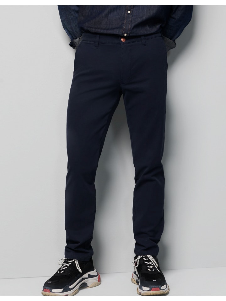 Chino-Hose M5 Chino in marine