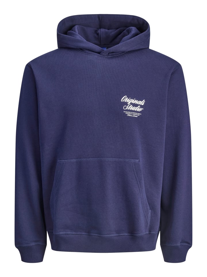 Hoodie JORNORREBRO TYPO BACK SWEAT HOOD JNR in ocean cavern