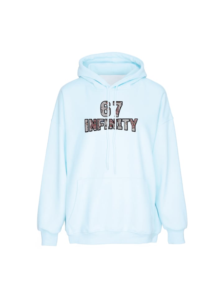 Women Hoodie in Light Blue