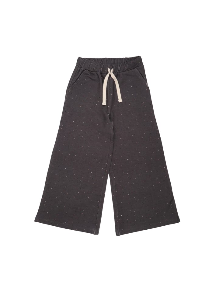 Wide-Leg-Hose Colorful Dots - Wide Leg Pants