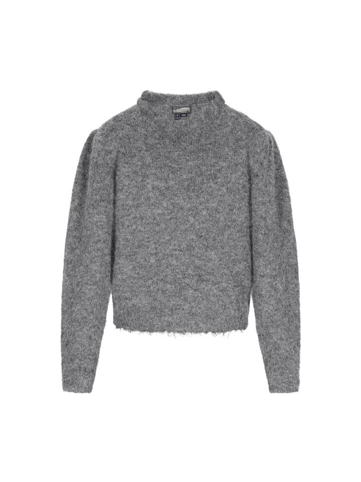 Women Sweater in grey melange