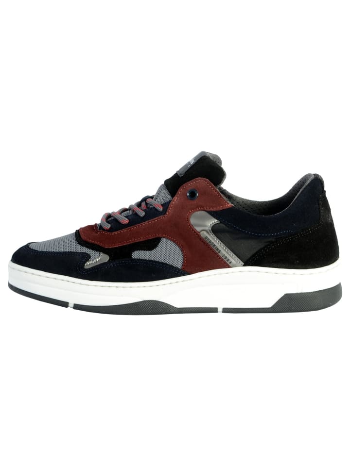 Sneaker-Texte Blau