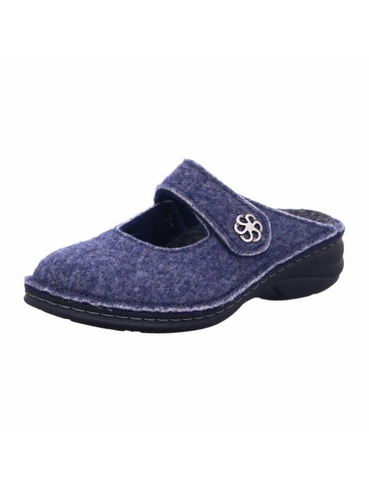 Hausschuhe für Damen in blau