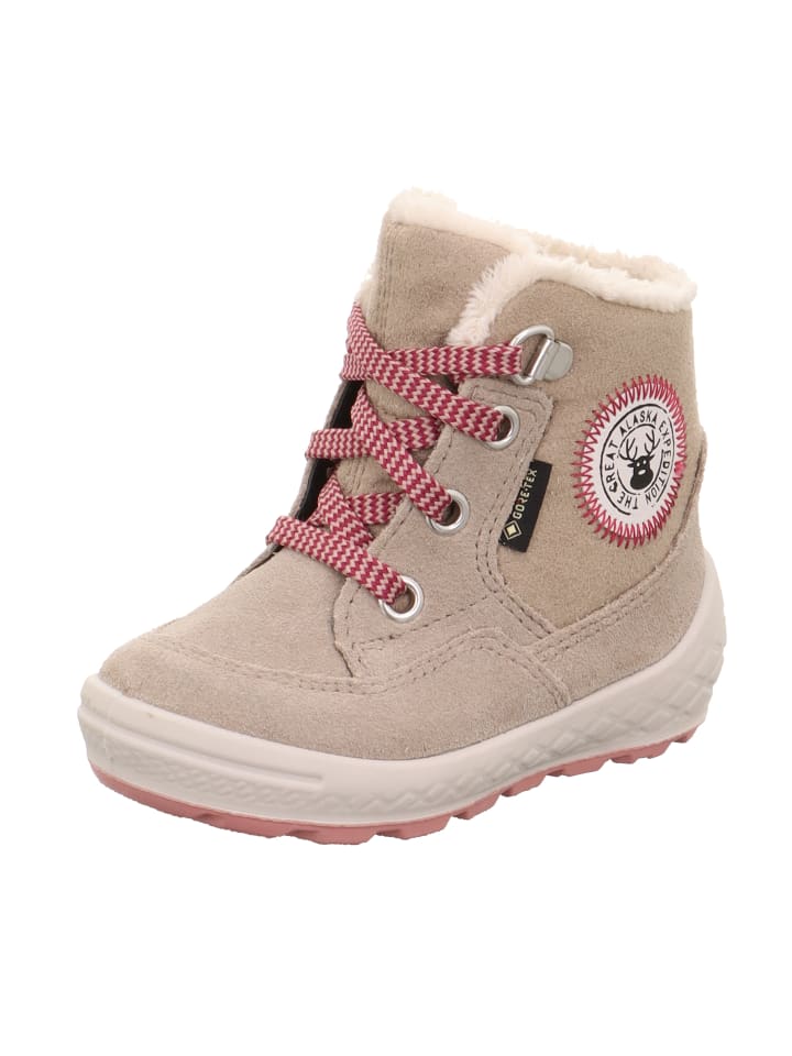 Winterstiefel GROOVY 2.0 in Beige/Rosa
