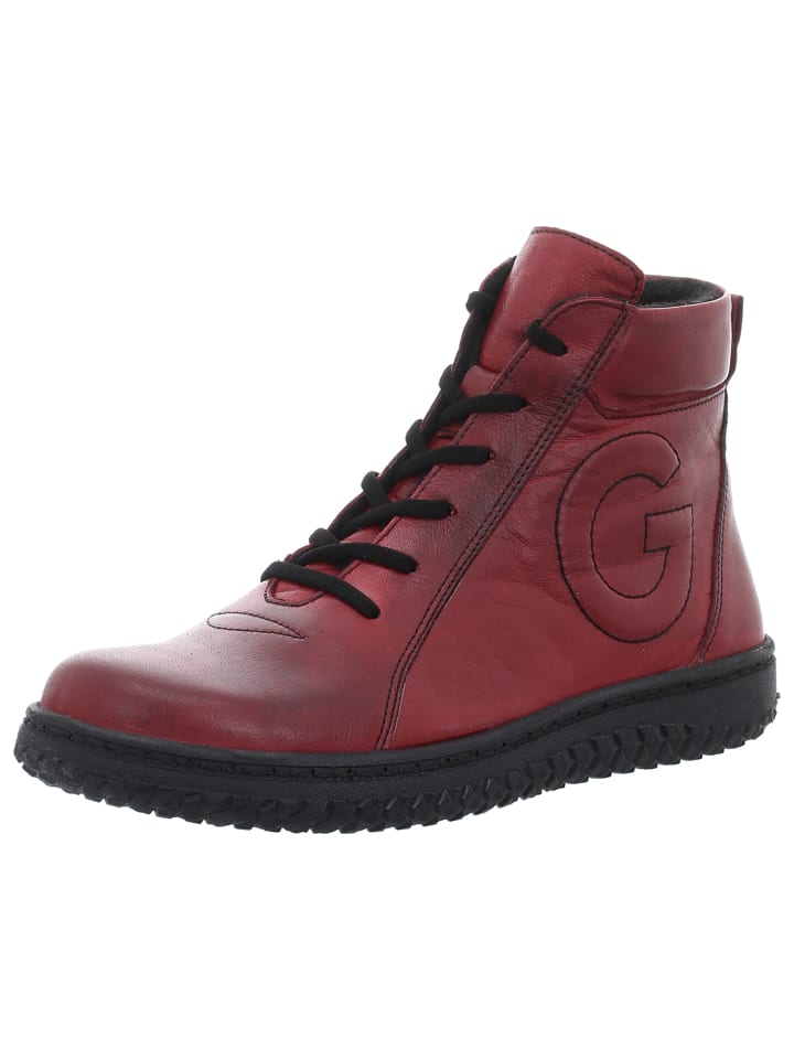 Stiefelette in rot