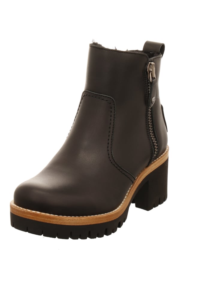 Stiefelette in schwarz