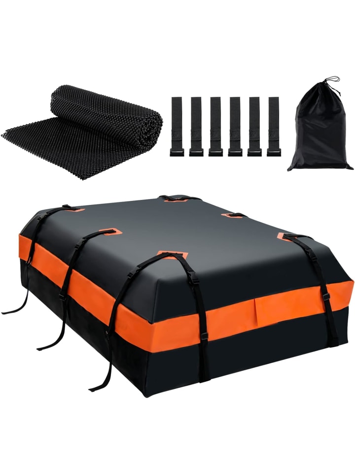 50 L Dachbox für Auto in Schwarz