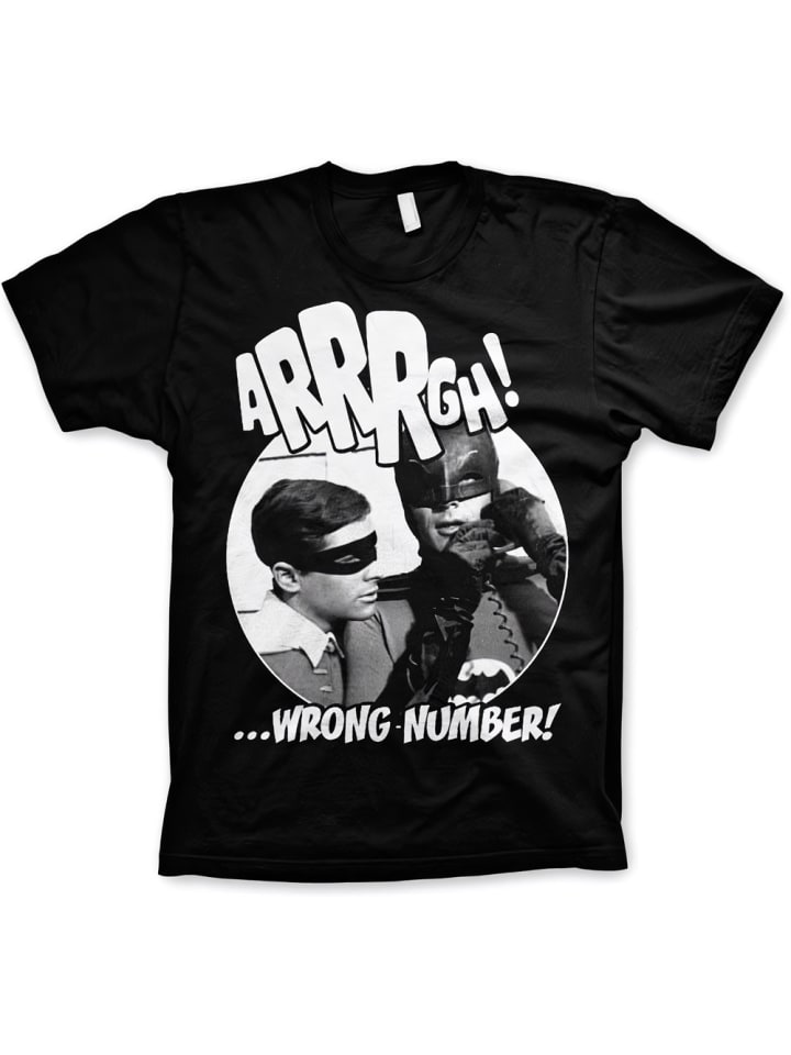 T-Shirt in Schwarz