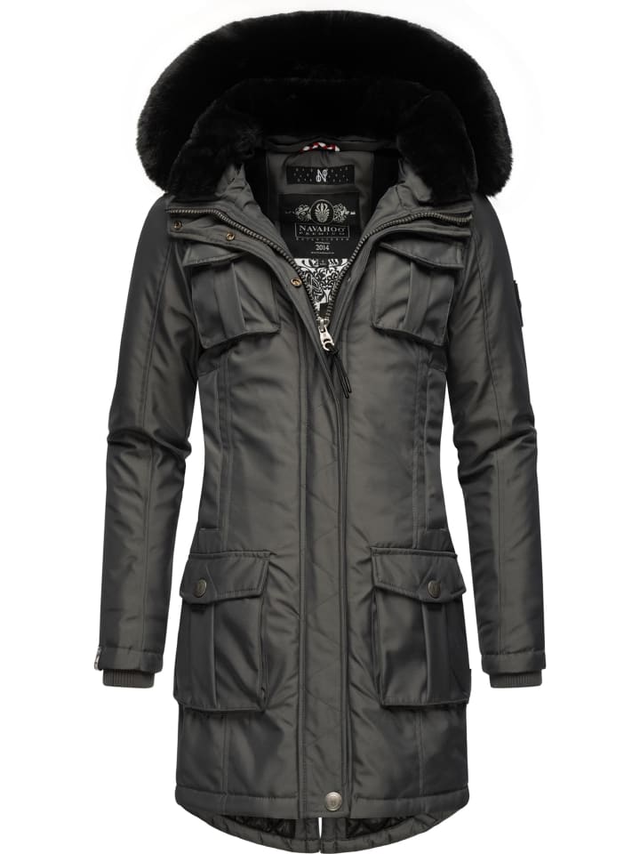 Wintermantel Tiniis in Anthracite