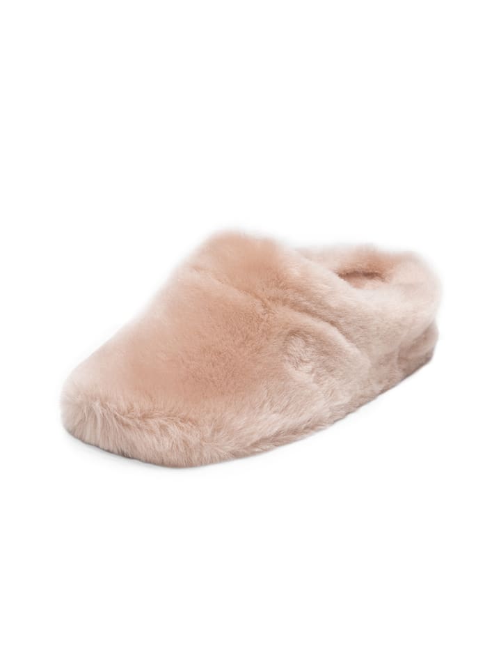 Lammfell Hausschuhe in rose