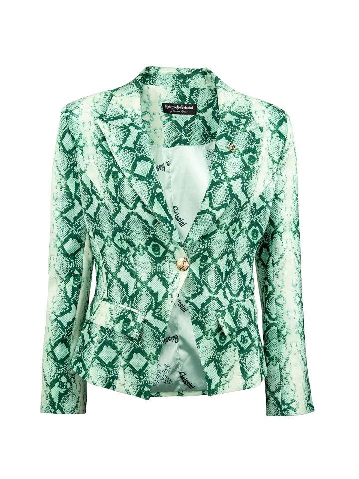 Dream Blazer Bunt grün-weiss-L