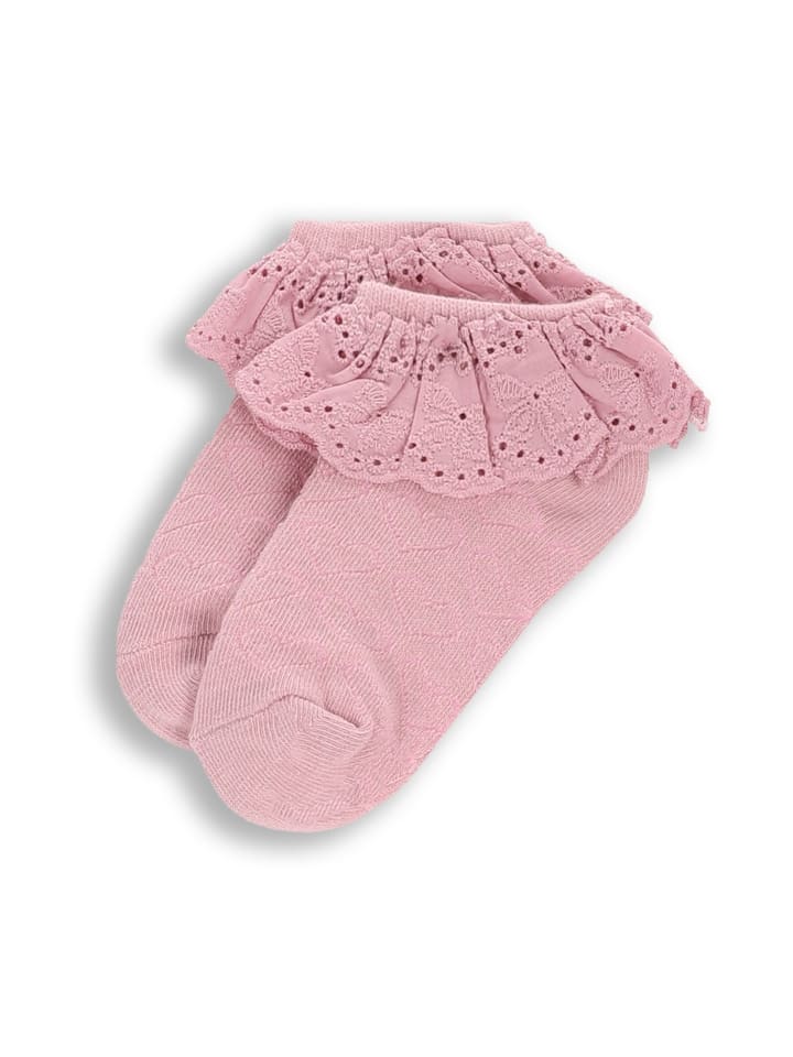 Socken in gedämpftes Rosa