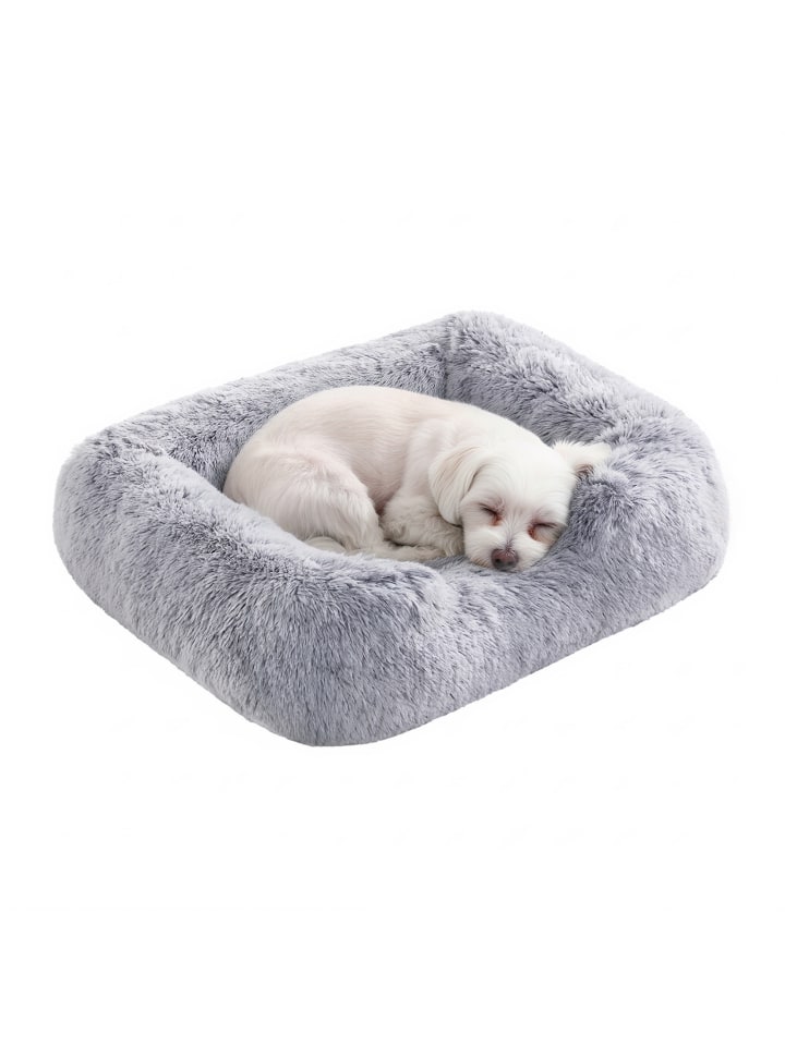 Hundebett Bobbee in Ombré-Grau - (B)71 x (H)18 x (T)55 cm