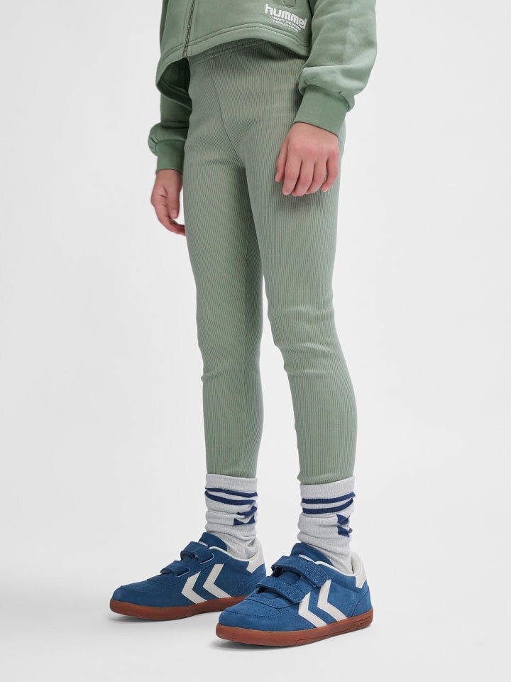 Leggings Hmlrib Mädchen in LILY-PAD
