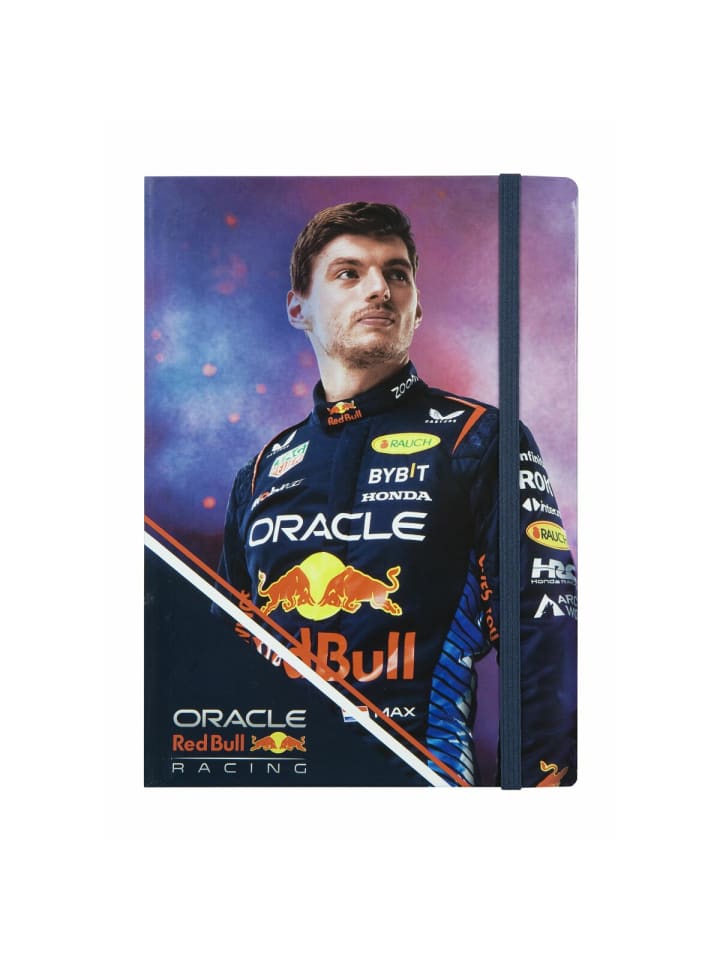 Notizbuch Hardcover – Max Verstappen Design