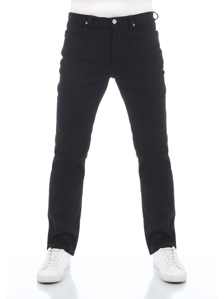Jeans BROOKLYN STRAIGHT regular/straight in Schwarz