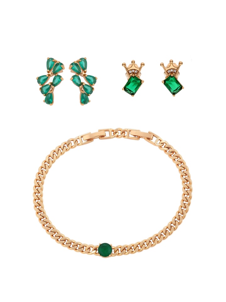 Women Jewelry Set in gold