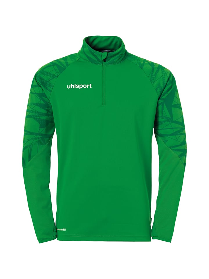 1/4 ZIP TOP GOAL 25 1/4 ZIP TOP in grün/lagune