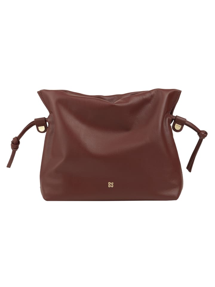 Umhängetasche Leder 26 cm chocolate brown