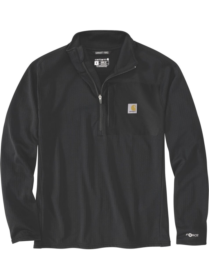 Pullover "Mock Neck 106423" in Schwarz