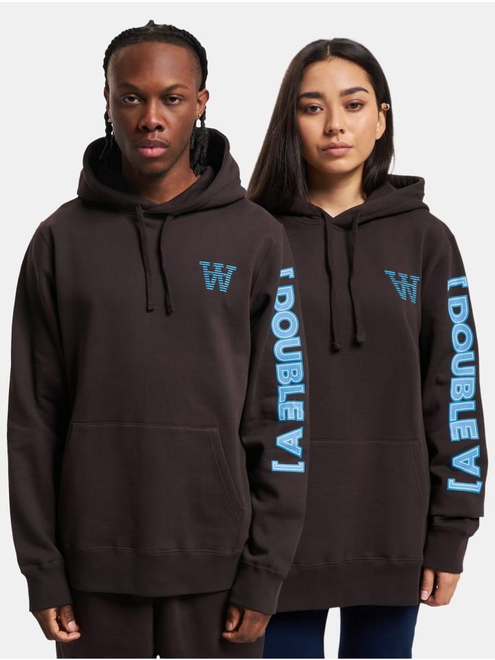Hoodie in black coffee