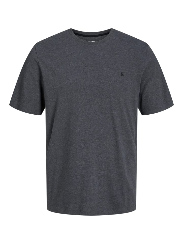 T-shirt in Dark Grey Melange