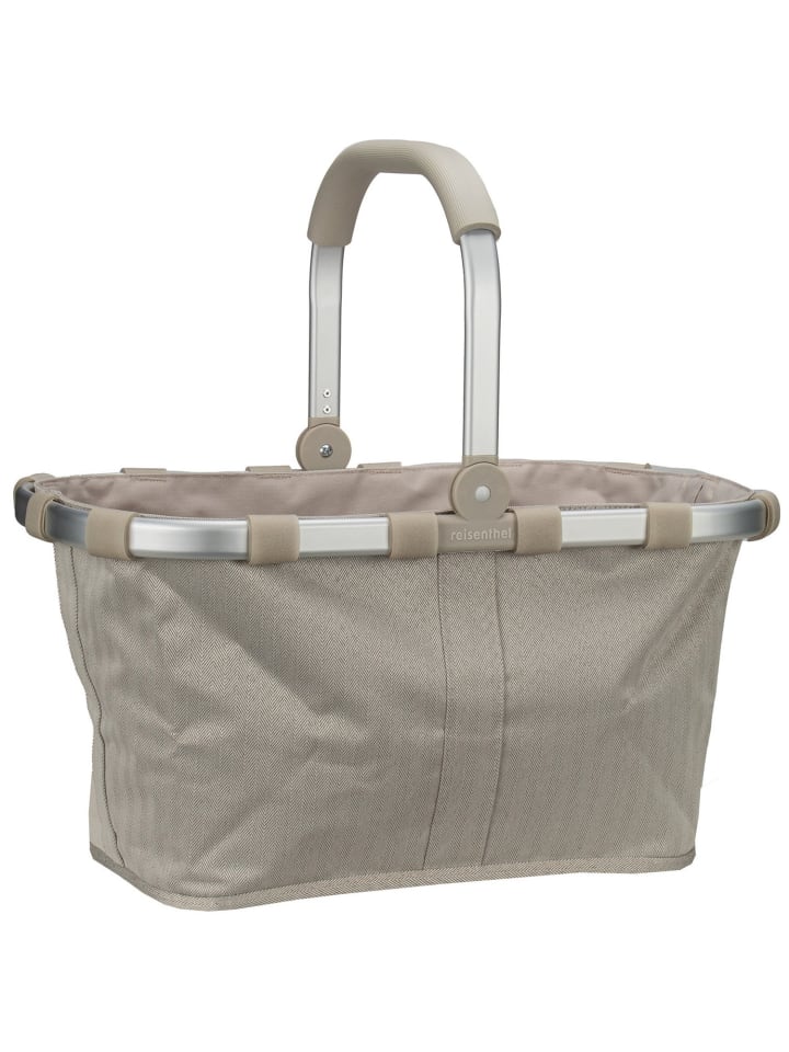 Einkaufstasche Carrybag Frame in Herringbone Sand