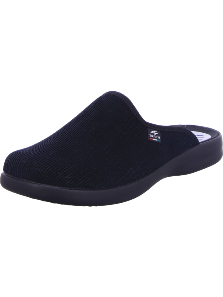 Pantoffel in schwarz
