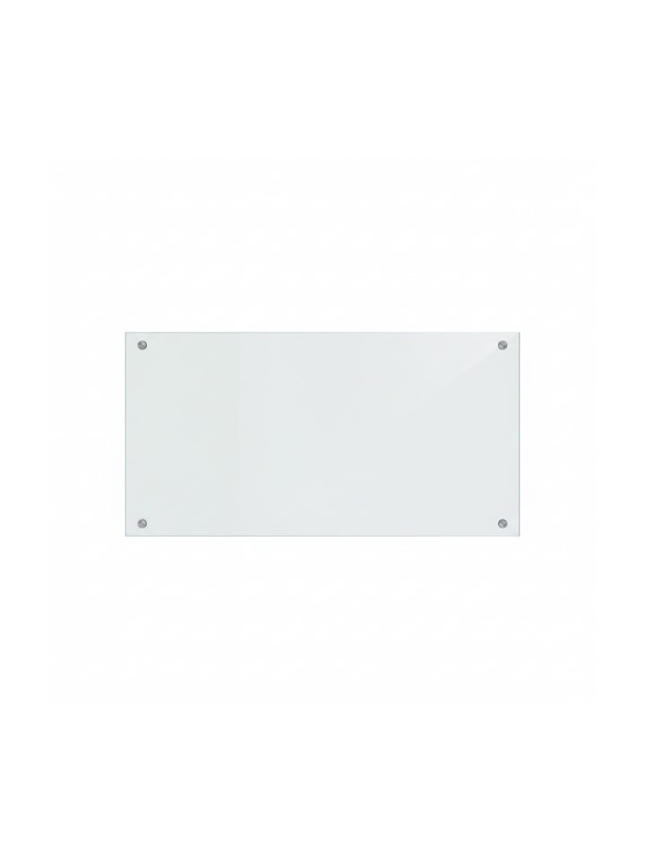 Spritzschutz in Transparent - (B)90 x (H)50 cm